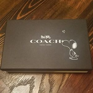 Coach x Peanut Woodstock wristlet